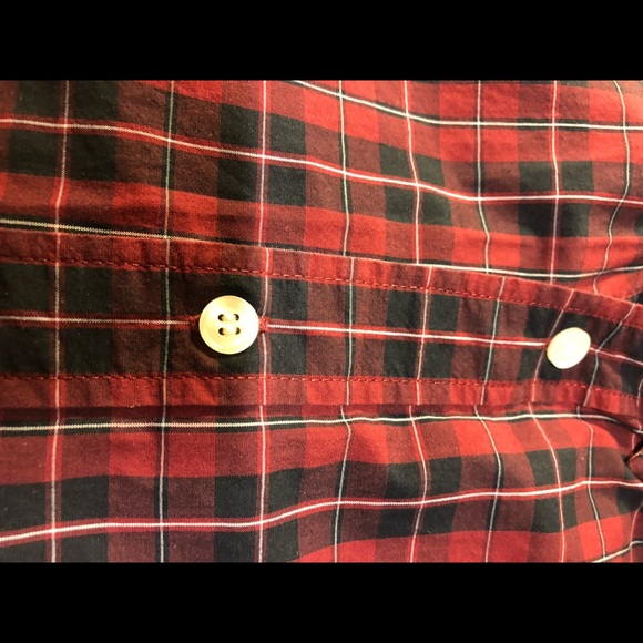 Dockers Men’s Plaid button down long sleeve shirt XL - Picture 3 of 11